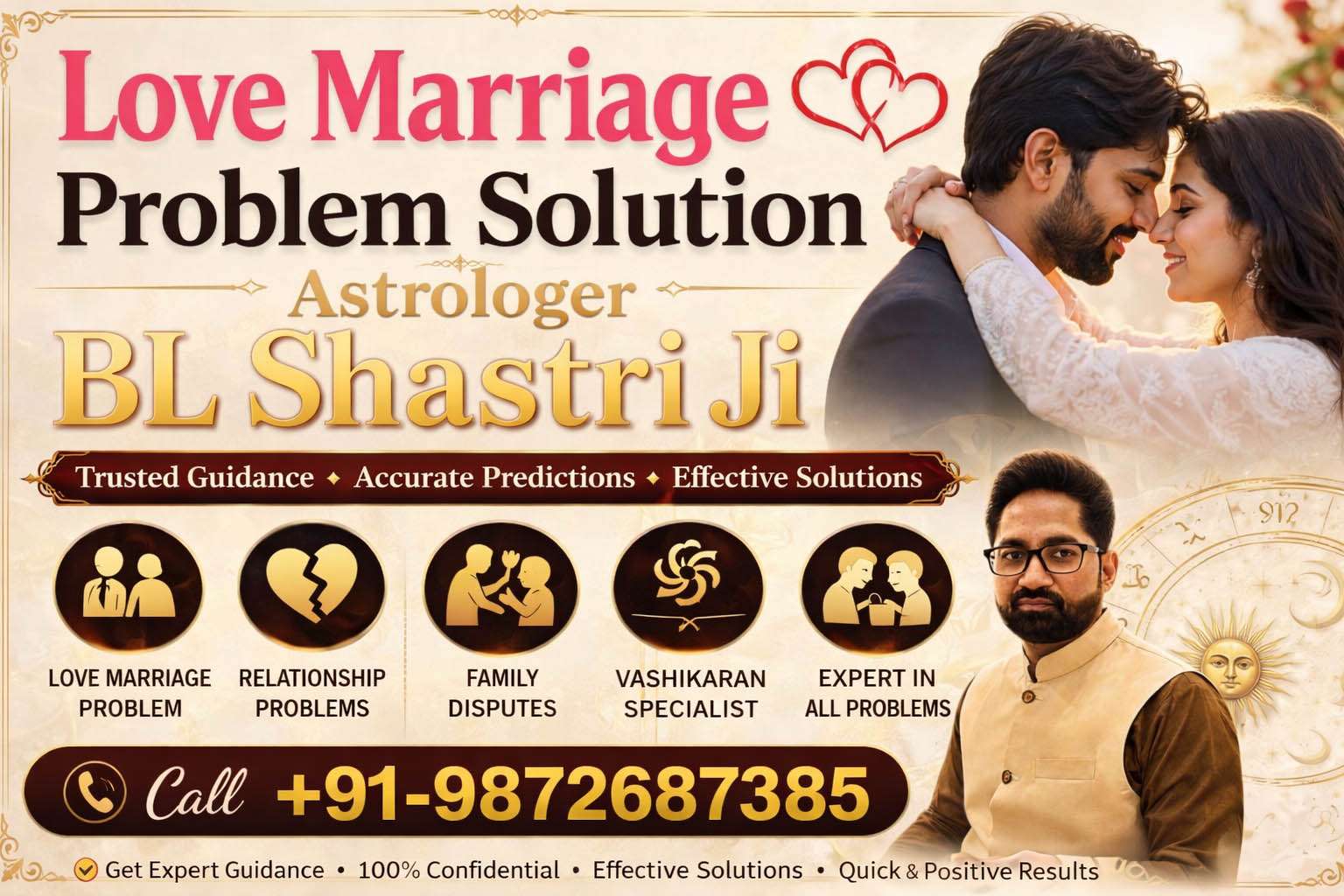 Astrologer BL Shastri Ji Call +91-9872687385