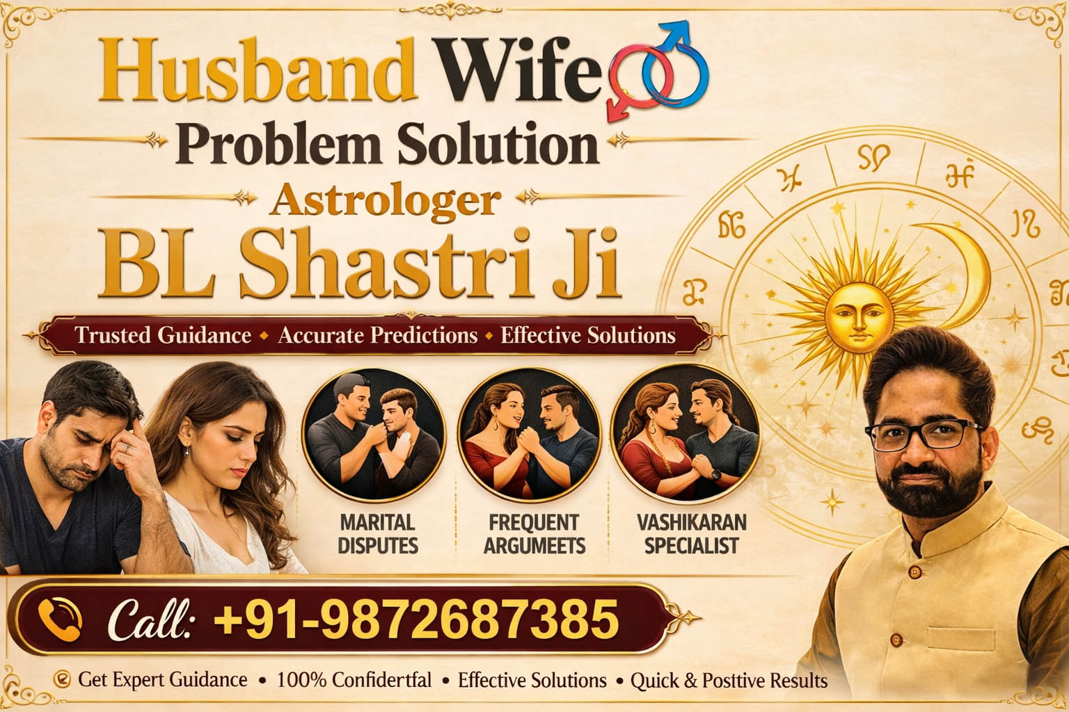 Astrologer BL Shastri Ji Call +91-9872687385